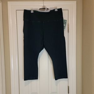 Lysse Capri stretch, indigo, 2X